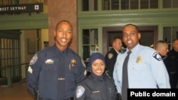 Xubno ka mid ah ururka Somalia American Police Association (SAPA).