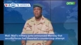 VOA60 Africa - Mali Junta Says It Thwarted Coup Attempt