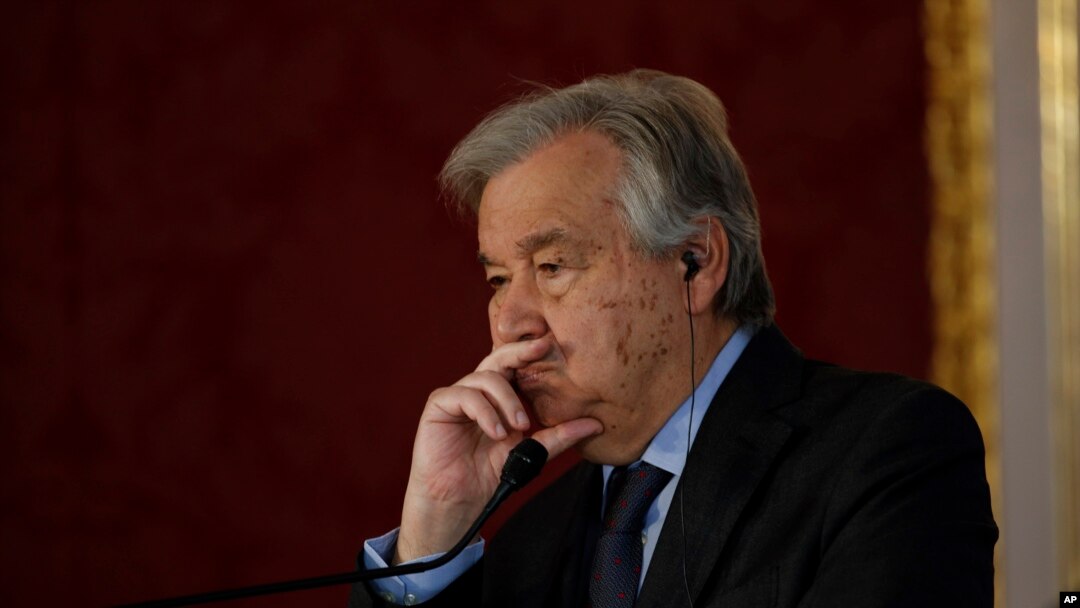 Umunyamabanga mukuru wa ONU, Antonio Guterres