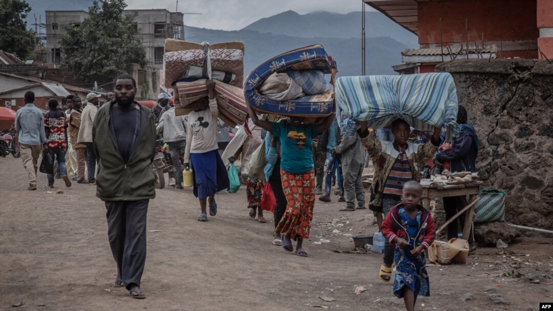 Abanyekongo bahunga intambara mu burasirazuba bwa Kongo