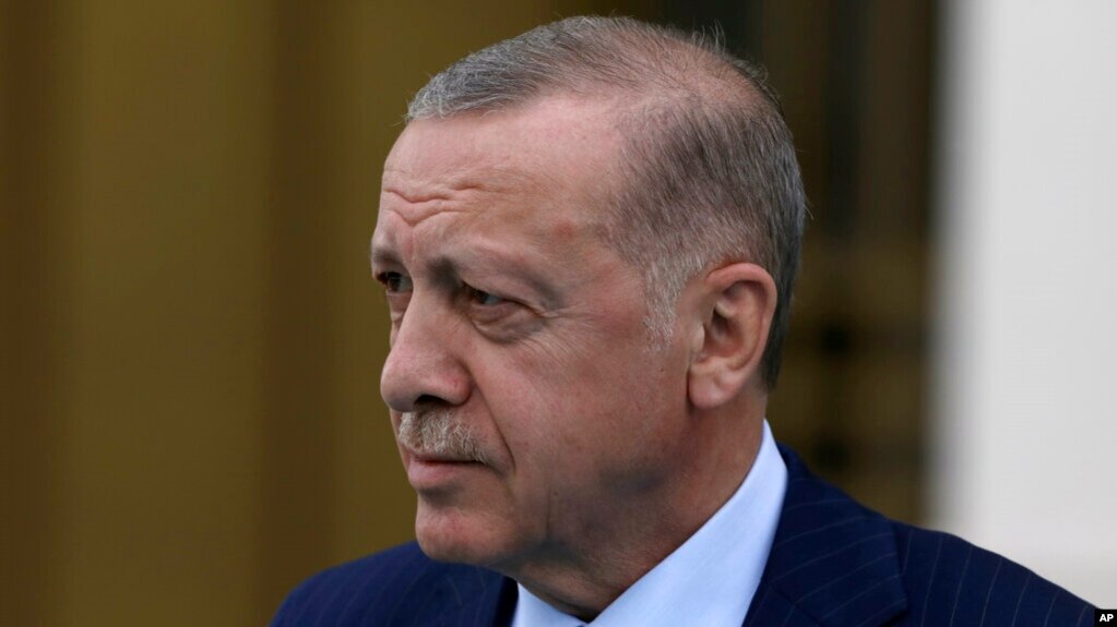 Presidenti turk Recep Tayyip Erdogan (Ankara, 16 maj 2022)