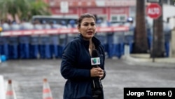 Maria Lilly Delgado is one of the more than 120 journalists that have left Nicaragua in the last four years. (Credit: Jorge Torres)