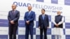 Perdana Menteri Australia Anthony Albanese (dari kiri ke kanan), Presiden AS Joe Biden, Perdana Menteri Jepang Fumio Kishida, dan Perdana Menteri India Narendra Modi menghadiri pertemuan alaiansi Quad di Tokyo, Jepang, pada 24 Mei 2022. (Foto: Pool via Reuters/Yuichi Yamazaki)
