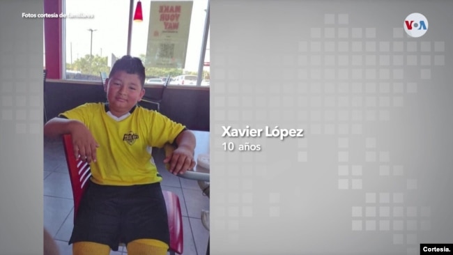 Xavier López, 10 años.