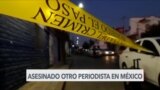 Asesinado otro periodista en México 