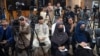 FILE - Afghan journalists attend a press conference held by the Taliban's acting first deputy prime minister Abdul Ghani Baradar (not pictured) and other officials in Kabul, May 24, 2022. Many Afghan journalists have fled the country since the Taliban took over in August 2021.