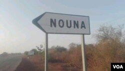 Icapa cerekana ahatangurira igisagara ca Nouna muri Burkina Faso