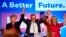 5月22日，在一次党内庆祝活动上，澳大利亚工党（Labor Party）领袖安东尼·阿尔巴尼斯（Anthony Albanese）和党内同僚及支持者共同庆祝选举胜利。