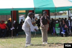 Comedians were also invited to grace the rollout of cholera vaccine campaign, May 23, 2022. (Lameck Masina/VOA)