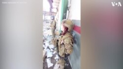 據守亞速鋼鐵廠內的烏克蘭士兵