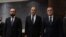 Ceyhun Bayramov, Sergey Lavrov və Ararat Mirzoyan (official photo)