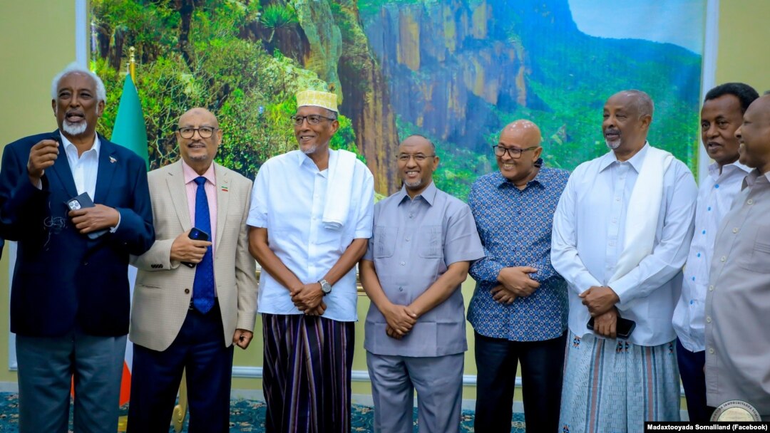 Somaliland Political Parties leaders 