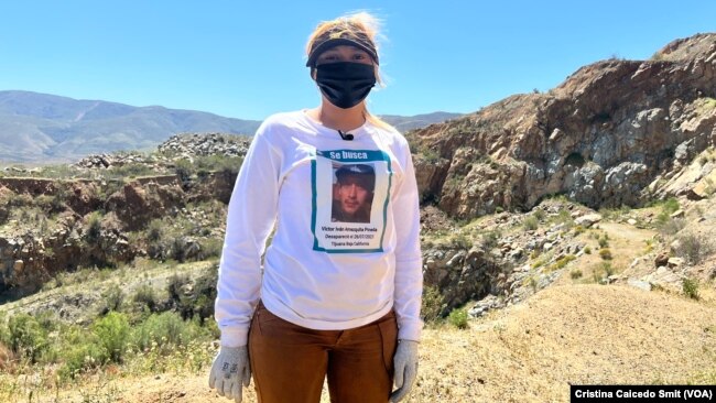 Flor de Guarda Costa, busca al papá de sus hijos. Su pareja desapareció en septiembre del año pasado y hace 4 meses, ella se integró a la Asociación Unidos por los Desaparecidos de Baja California.