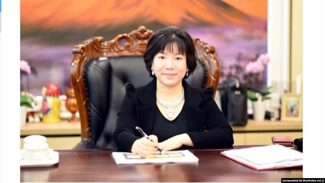 Bà Nguyễn Thị Thanh Nhàn, cựu Chủ tịch Hội đồng Quản trị Công ty AIC, người được cho là “nhân vật quan trọng” trong việc thúc đẩy và môi giới các hợp đồng vũ khí giữa Israel và Việt Nam trong thập niên qua.