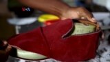 Memproduksi Sepatu dari Limbah Tekstil