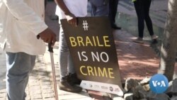 A visão cega da África do Sul sobre a lei que bloqueia livros em Braille