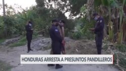 Honduras captura presuntos pandilleros salvadoreños