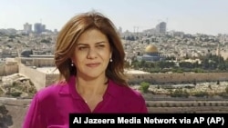 Novinarka Al Džazire Širin Abu Akleh u Izraelu, mart 2022.