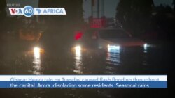 VOA60 Africa - Ghana: Heavy rain causes flash flooding in Accra