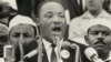 In 1963, Martin Luther King, Jr. gave his famous “I Have a Dream Speech” at the Lincoln Memorial during the March for Jobs and Freedom. 