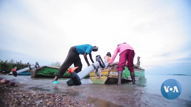 Los barcos de pesca eléctricos en el lago Victoria de Kenia ayudan a reducir las emisiones