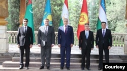 Central Asia foreign ministers, Dushanbe, Tajikistan, May 13, 2022 