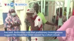 VOA60 Africa - Fire Kills 11 Newborn Babies at Senegal Hospital