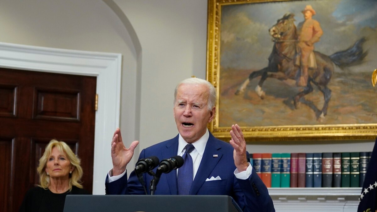 Biden Speaks To The Nation Following Texas School Shooting