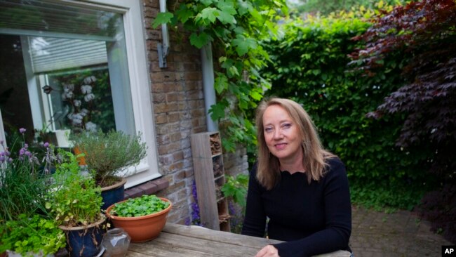 Margot Snijders of the Dutch police poses for a picture in Utrecht, Netherlands, May 26, 2022.