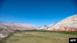 Vista aérea del valle donde vivió la cultura Chinchorro, en Camarones, Arica, Chile, el 23 de marzo de 2022. En esta región, se sintió un sismo que sacudió la frontera de Chile con Argentina, este miércoles.