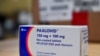FILE PHOTO: A box of Pfizer's COVID-19 treatment pill, named Paxlovid, at Misericordia hospital in Grosseto, Italy, February 8, 2022. 