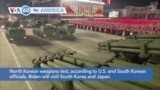 VOA60 America - US: North Korea Could Greet Biden With Nuclear, Missile Tests