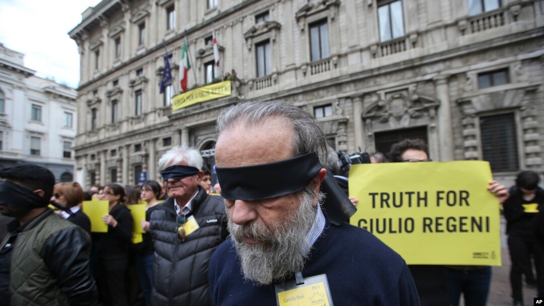 Ân xá Quốc tế đòi công lý vụ giết hại sinh viên Italy, Guido Regeni.