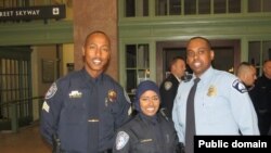 Xubno ka mid ah ururka Somalia American Police Association (SAPA).