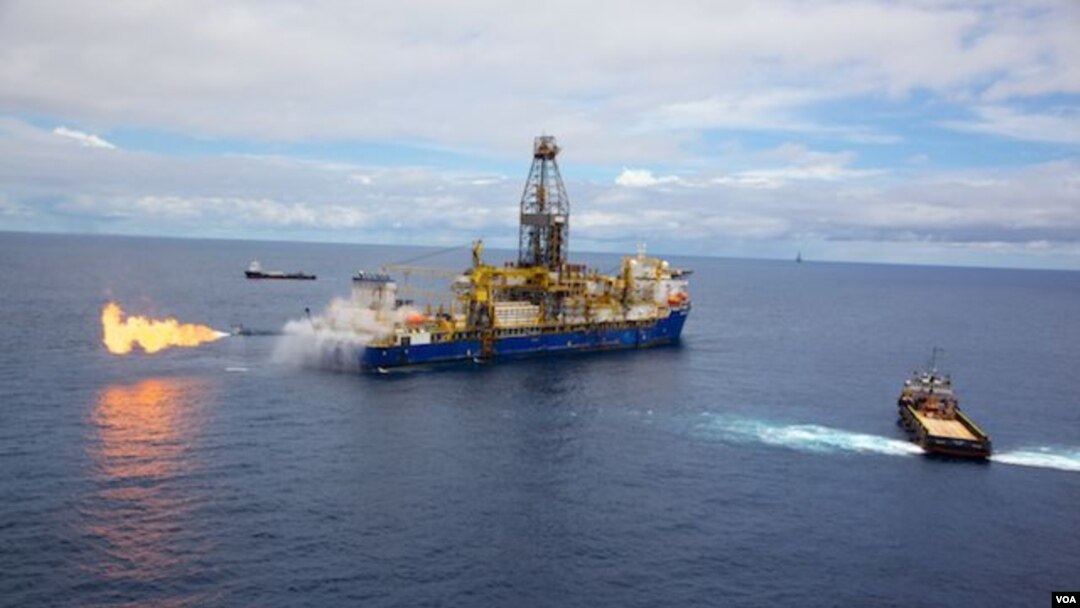 Anjungan milik perusahaan AS, Anadarko Petroleum Corp. (foto: dok). Venezuela dilaporkan menahan sebuah kapal yang bekerja untuk Anadarko. 