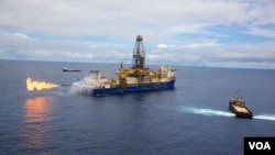 Anjungan milik perusahaan AS, Anadarko Petroleum Corp. (foto: dok). Venezuela dilaporkan menahan sebuah kapal yang bekerja untuk Anadarko. 