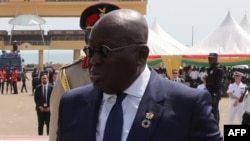 Le président ghanéen Nana Akufo Addo à Accra, le 30 novembre 2017.