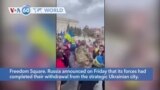 VOA60 World - Ukrainian troops enter Kherson