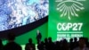 President Joe Biden arrives to speak at the COP27 U.N. Climate Summit, Nov. 11, 2022, in Sharm el-Sheikh, Egypt.