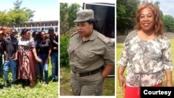 Miss Minguinha, chefe de operações do Comando Distrital da Polícia da República de Moçambique De Barué, província de Manica