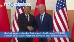VOA60 America - President Biden urges “mutual cooperation” during meeting with his Chinese counterpart