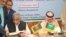 সৌদি আরবের উপ-স্বরাষ্ট্রমন্ত্রী ড. নাসের বিন আব্দুল আজিজ আল দাউদ ও স্বরাষ্ট্রমন্ত্রী আসাদুজ্জামান খাঁন কামাল