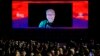 Tesla CEO Elon Musk talks during a virtual meeting at the B20 Summit ahead of the G20 leaders summit in Nusa Dua, Bali, Indonesia, Nov. 14, 2022. 