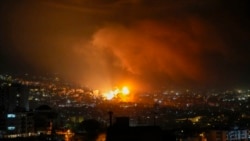 Smoke rises from Israeli airstrikes in Beirut's southern suburbs, Lebanon, Sept. 28, 2024.