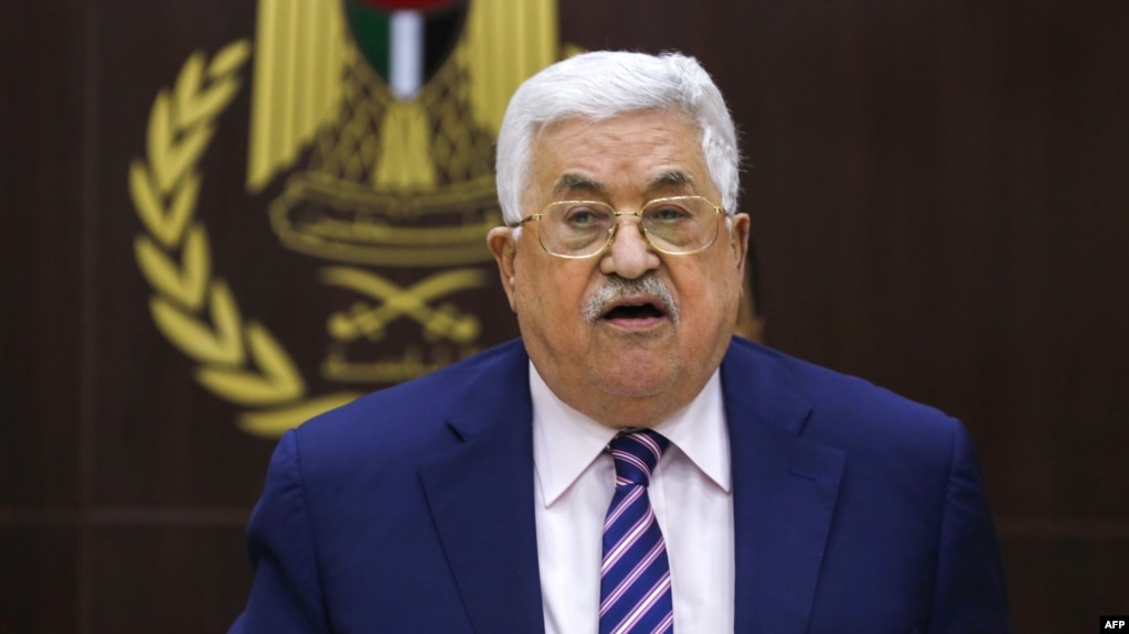 Tổng thống Palestine Mahmoud Abbas (ảnh chụp ngày 3/2/2018) tại Ramallah.
