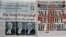 Some of the front pages of Britain's newspapers after the High Court determined that MPs must have a say on triggering Article 50 to begin the UK's exit from the European Union, in London, Nov. 4, 2016. 