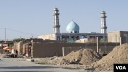 Masjid Syiah di Gardez, ibukota provinsi Paktia, Afghanistan Timur dekat perbatasan Pakistan (foto: dok). 