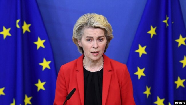 Presidentja e Komisionit Evropian, Ursula von der Leyen