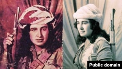 Margirêt George yekem Pêşmergeya Jin di salên 1960an de li Kurdistana Îraqê