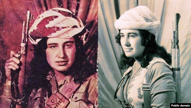 Margirêt George yekem Pêşmergeya Jin di salên 1960an de li Kurdistana Îraqê